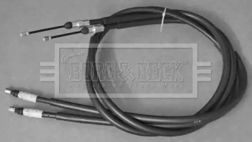 BORG & BECK bkb3715 -  Трос, стояночная тормозная система